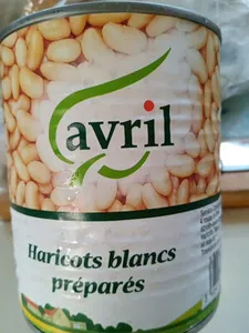 haricots blancs préparés