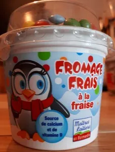 Fromage frais à la fraise