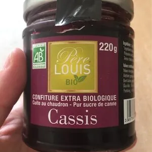 Confiture extra bio cassis