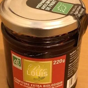 Confiture extra biologique Cerise
