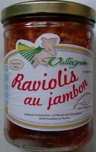 Raviolis au jambon