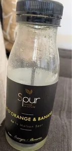 Jus d’orange et banane