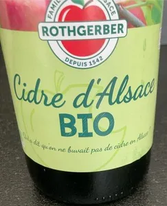 Cidre d’alsace