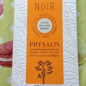Tablette Chocolat noir Physalis
