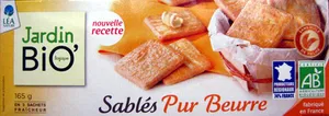 Sablés Pur Beurre Jardin Bio