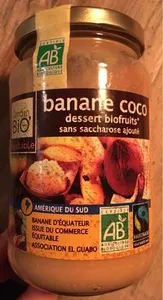 Banane coco Dessert biofruits