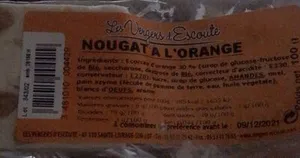 Nougat à l’orange