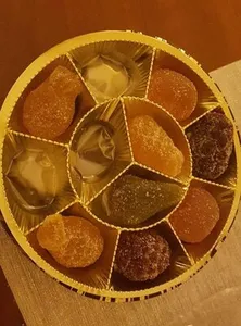 Ronde pâtes de fruits