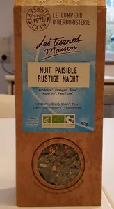 Le Comptoir D'herboristerie Nuit Paisible Bio 50G