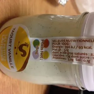 Yaourt Vanille