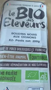 Boudins noirs aux oignons