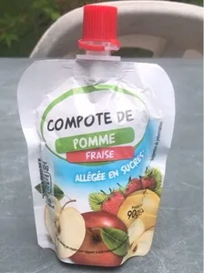 Compote de pomme fraise