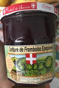 Confiture framboise épépinée