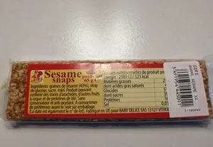 Sesame snaps