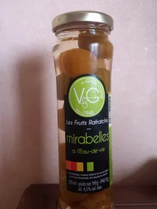 Mirabelles à l'eau-de-vie