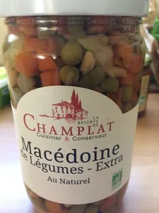 Macédoine de légumes extra au naturel