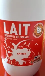 Lait entier des Hauts de France