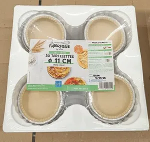 FONDS BRISÉS 20 TARTELETTES DIAM 11CM