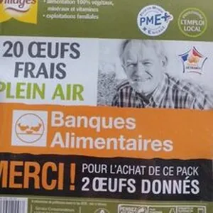 20 œufs frais