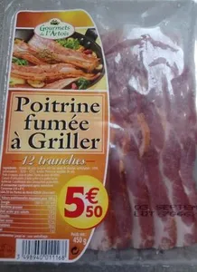 Poitrine fumée à griller