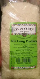 Riz long parfumé