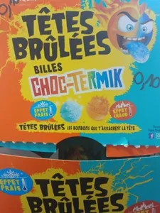 Tete brûlées billes choc termik