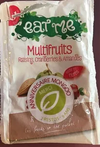 Multifruit Raisins Cranberries et Amandes