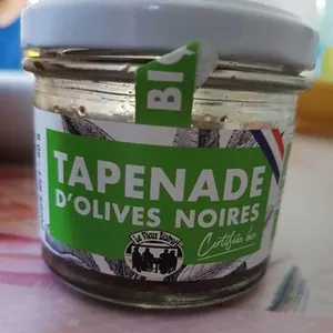 Tapenade d'olives noires