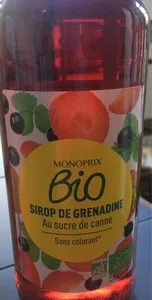 Monoprix BIO sirop grenadine