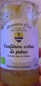 Confiture extra de poires
