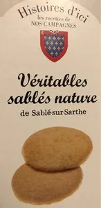 Veritables sablés nature