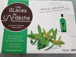 Creme glacee à la verveine