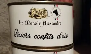 Gésiers confits d’oie