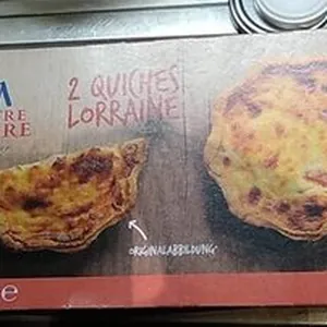 2Quiches Lorraine