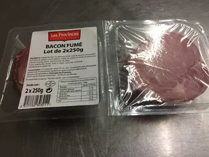 BACON FUMÉ( lot de 2×250g)