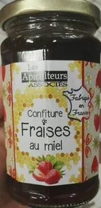Confiture de fraises au miel
