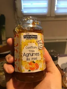 Confiture Trois Agrumes au Miel