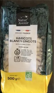 Haricots blancs lingots