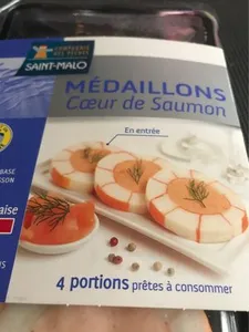 Medaillon coeur de saumon