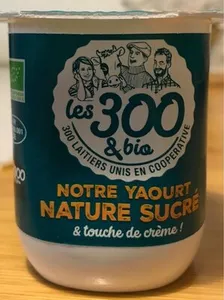 Yaourt nature sucré
