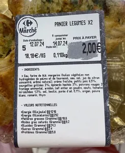 panier legume