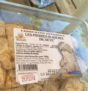 Les pierres blanches de sete