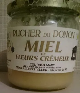 Miel de fleurs crémeux