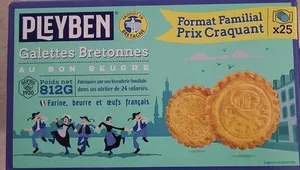 Galettes bretonnes au bon beurre