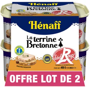 Terrines Bretonne Hénaff
