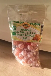 Bonbons au miel et à la gelée royale bio