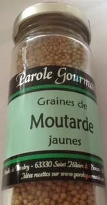 Graines de moutarde jaunes