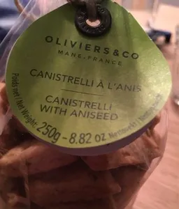 Canistrelli à l'anis