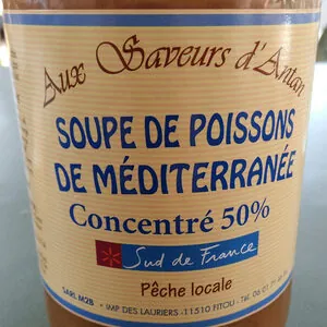 Soupe de poissons de Méditerannée