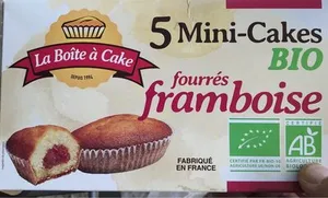 Mini cakes framboise